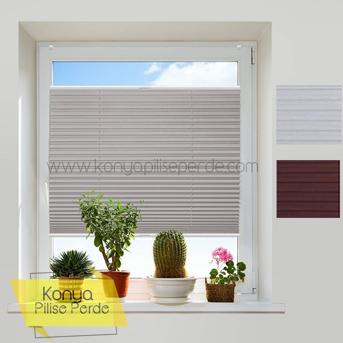 Cam balkon perdesi plise perde shine özellik fiyat